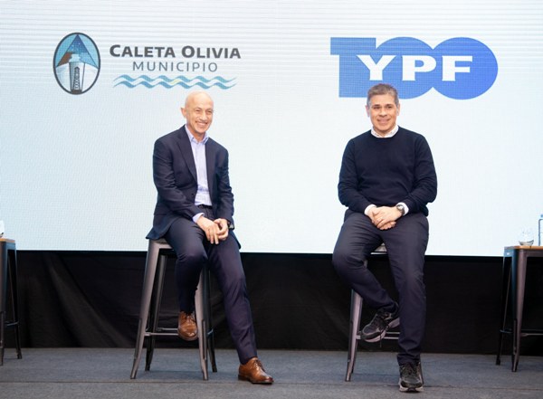 YPF firmó un acuerdo que le permitirá al municipio financiar obras para Caleta Olivia